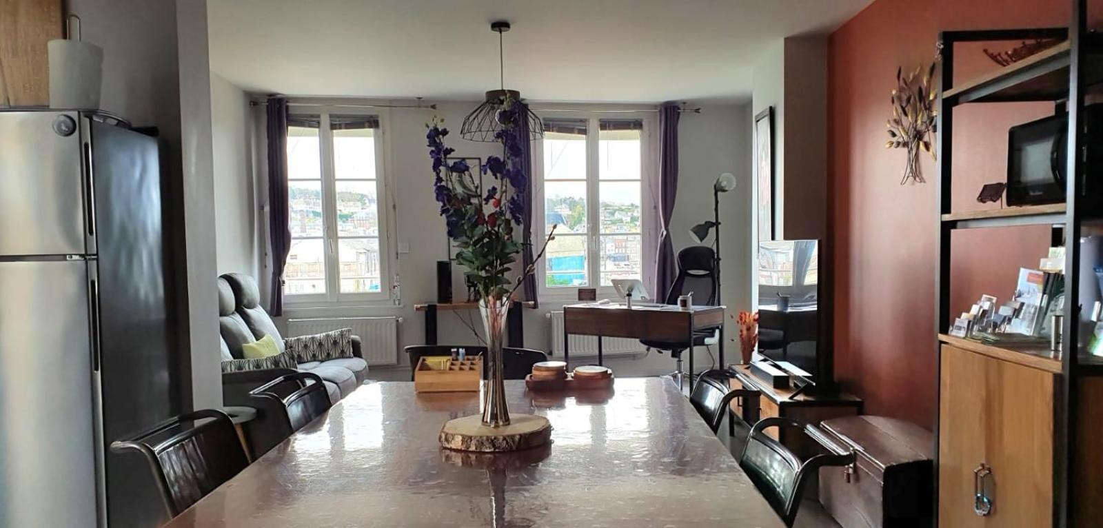 A Babord Fecamp Appartement Vue Port Et Mer Linge Inclus Luaran gambar